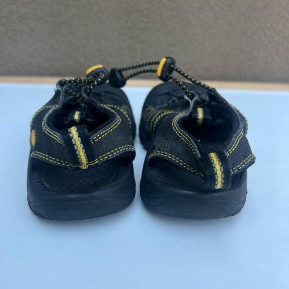 Keen Sandals Kids Size US 10 (EU 27) Black Closed Wide Toe Box Comfort Waterproo - Picture 4 of 6